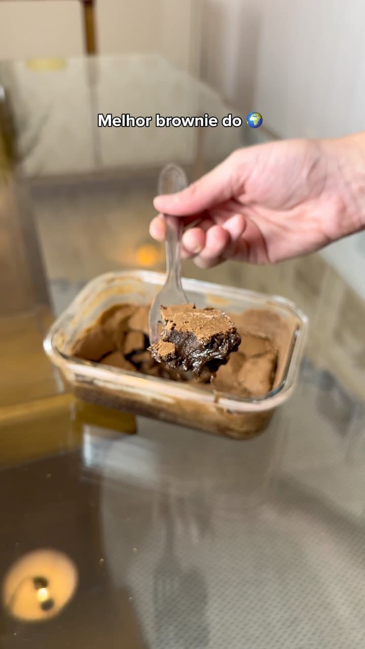Melhor brownie que já comi