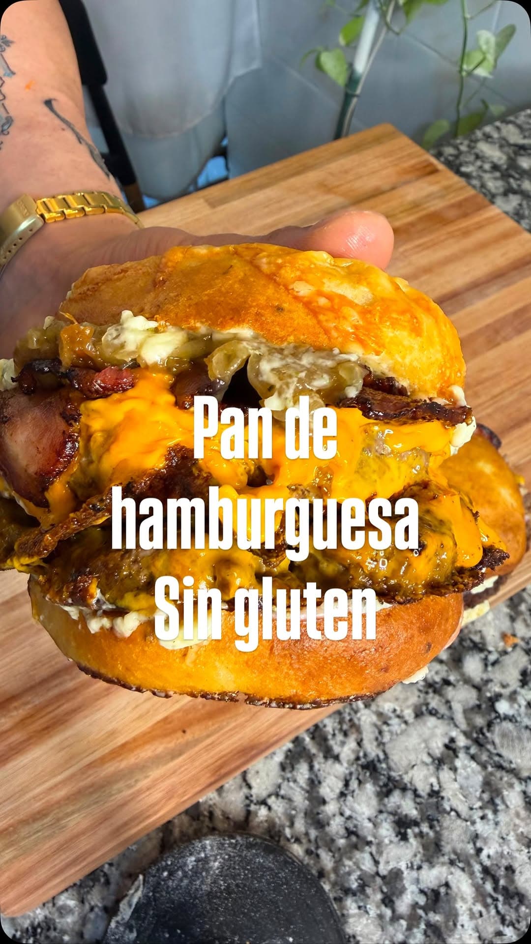 Pan de papa sin gluten