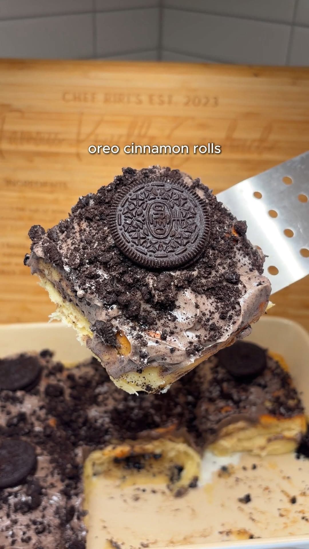 Oreo Cinnamon Rolls