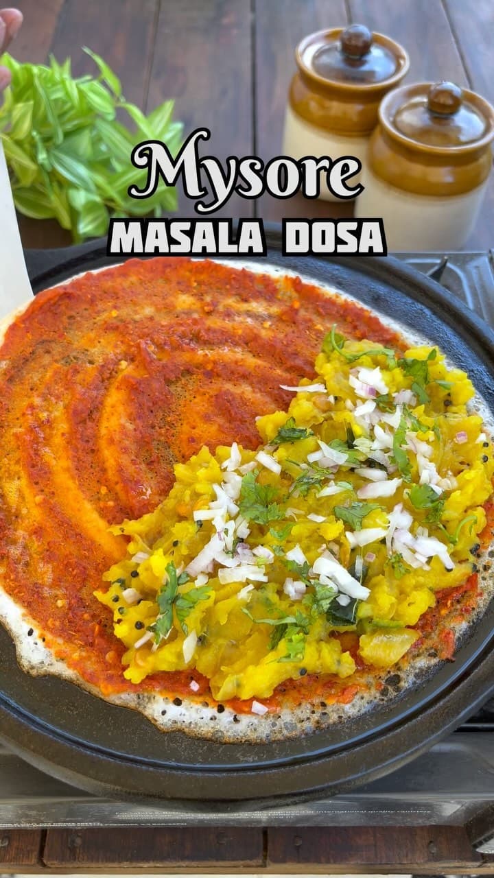 🇮🇳 Mysore Masala Dosa