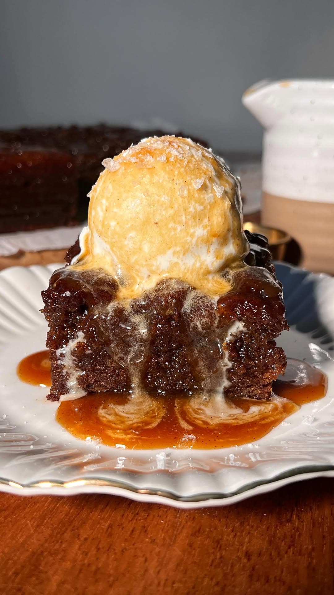 Gingerbread Sticky Toffee Pudding