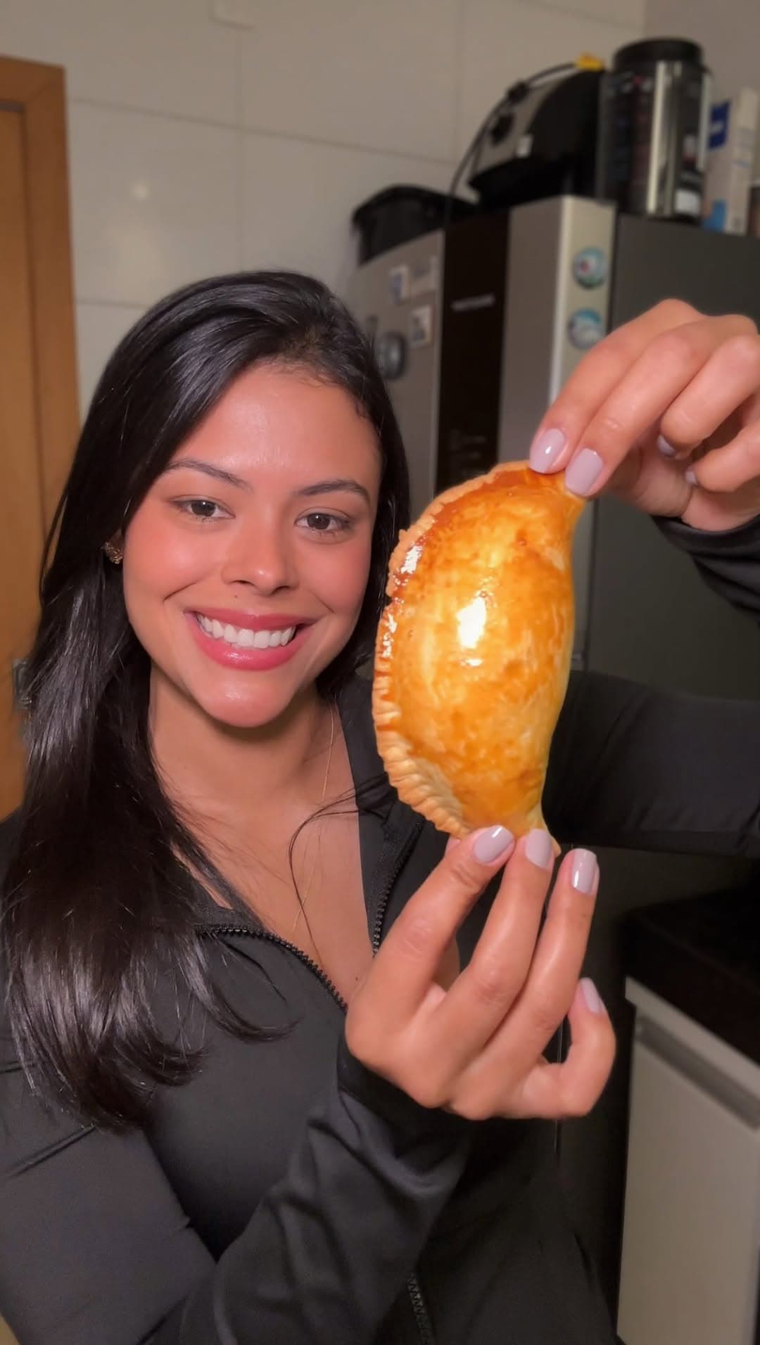 Pastel Assado de Frango com Cream Cheese