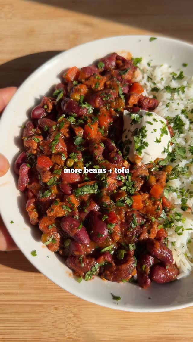 Tofu-Bohnen-Chili
