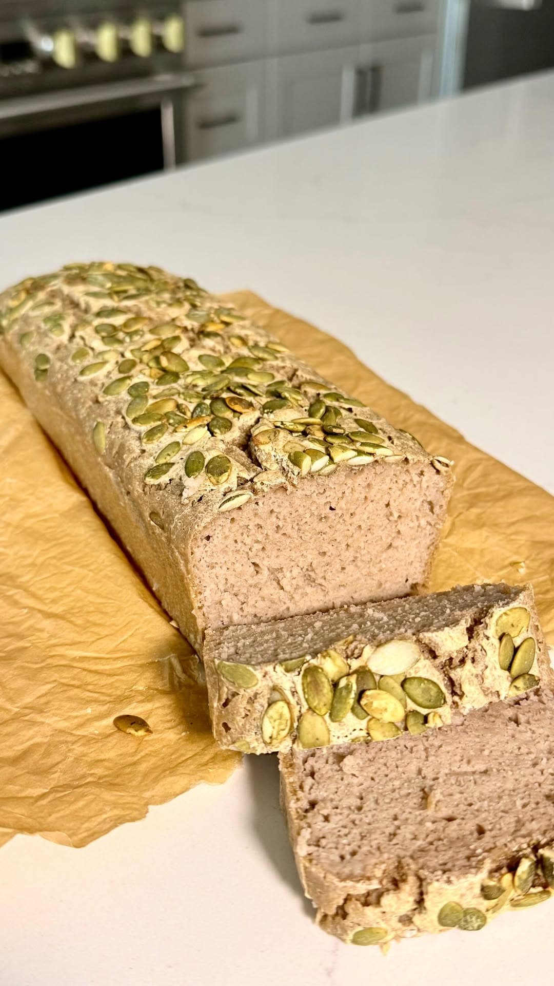 1-Ingredient Buckwheat Bread