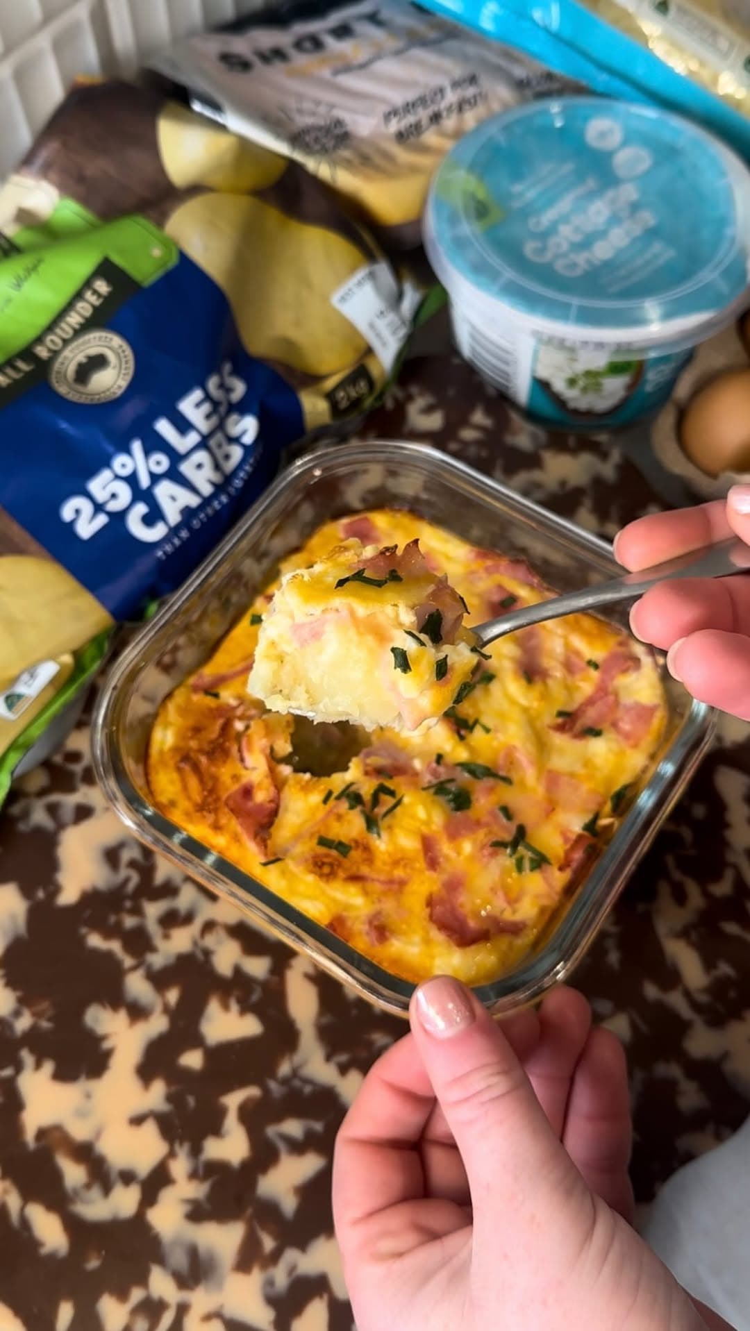 Mini quiches de patata