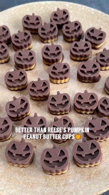 Homemade Reese's Peanut Butter Pumpkins