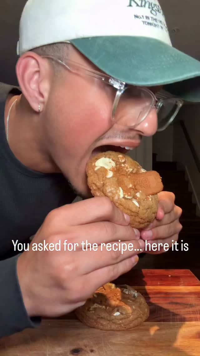 Arsenio’s Crazy Biscoff Crunch Cookie