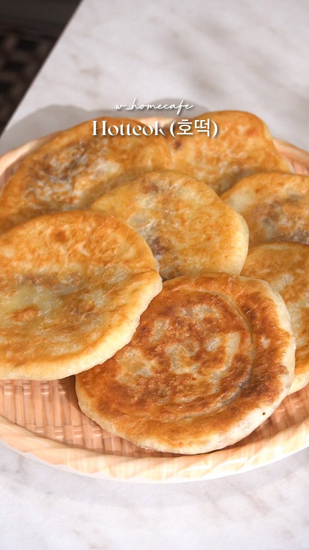 Hotteok - koreanska söta pannkakor