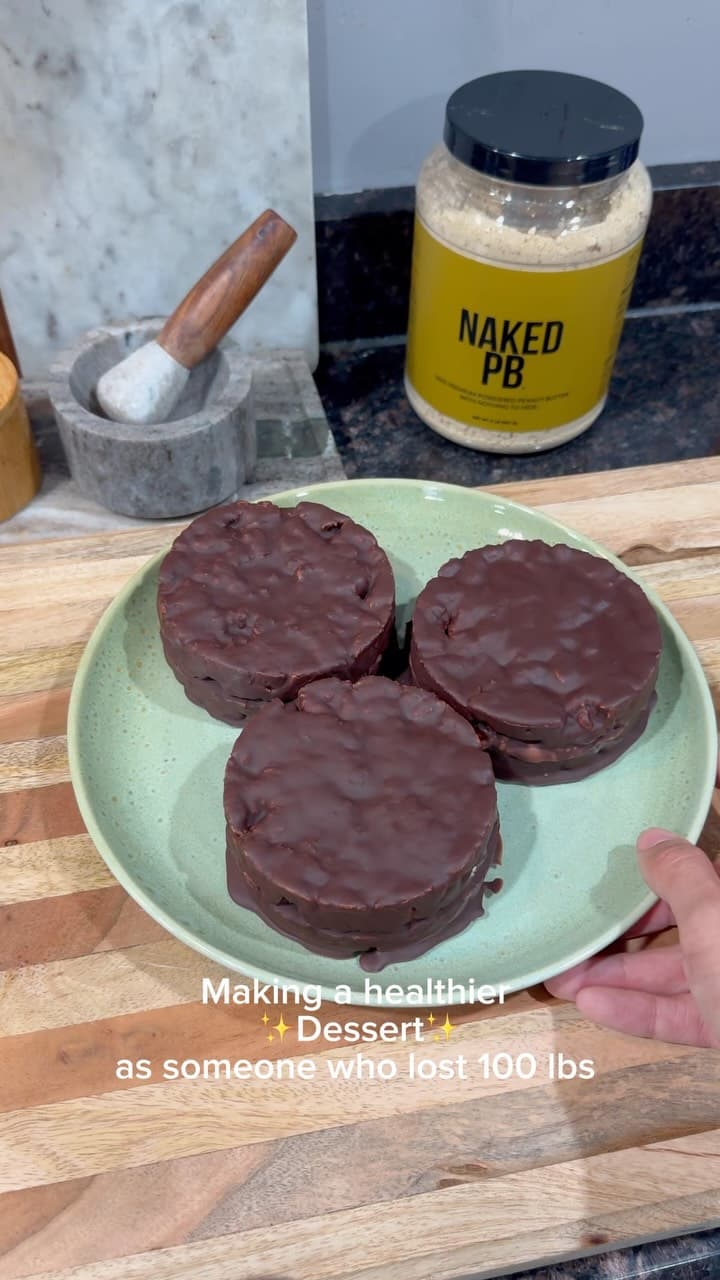 Peanut Butter Strawberry Chocolate Rice Cakes