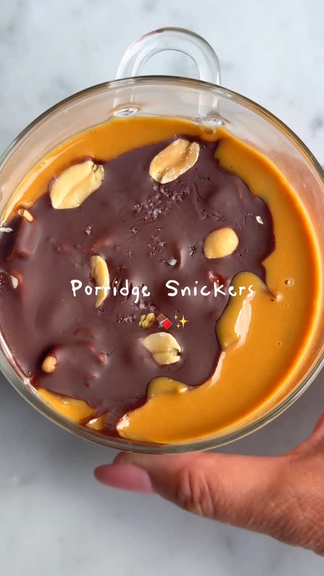 Porridge façon Snickers
