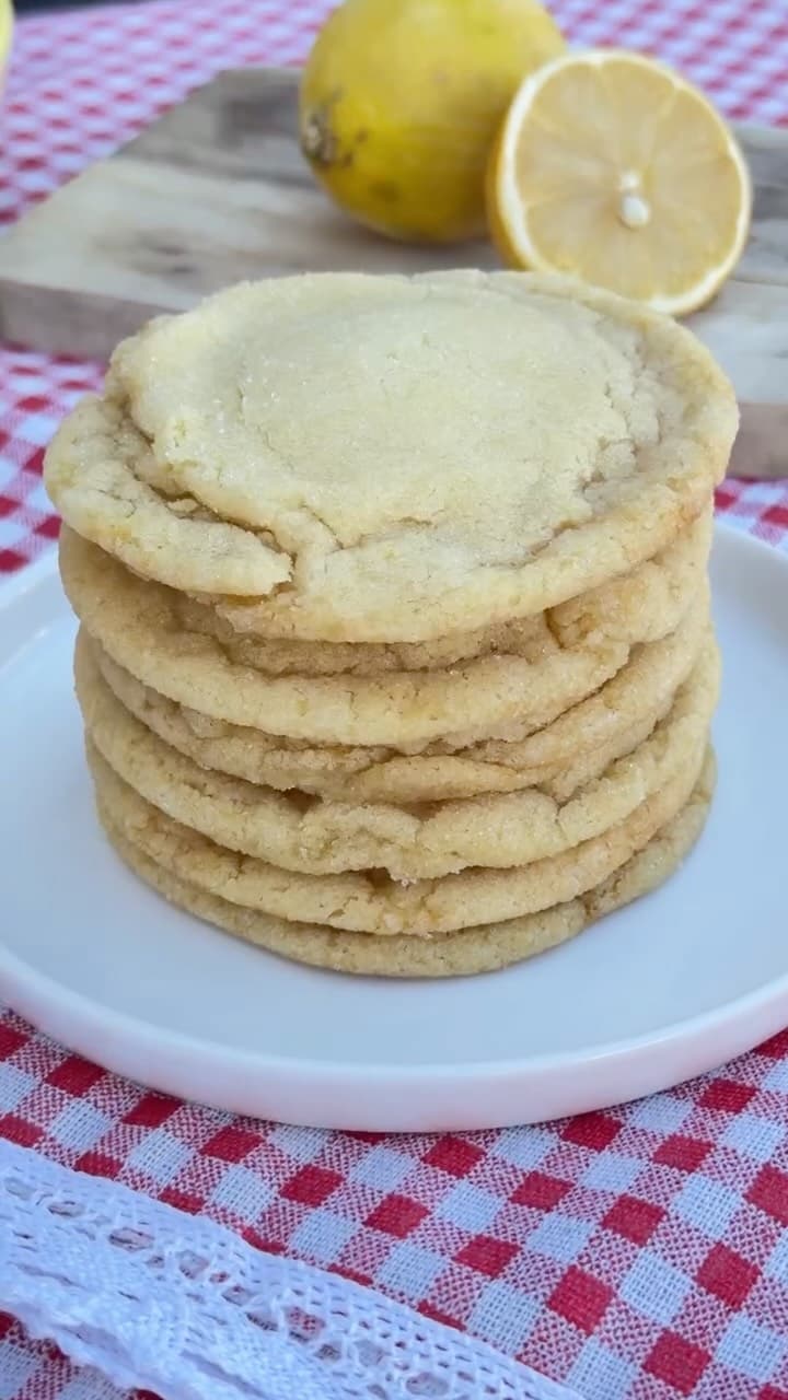 Cookies acidulados de limón