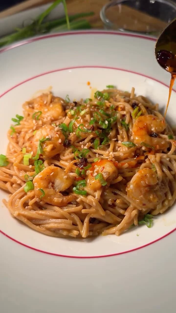 Shrimp Coconut Chilli Oil Noodles