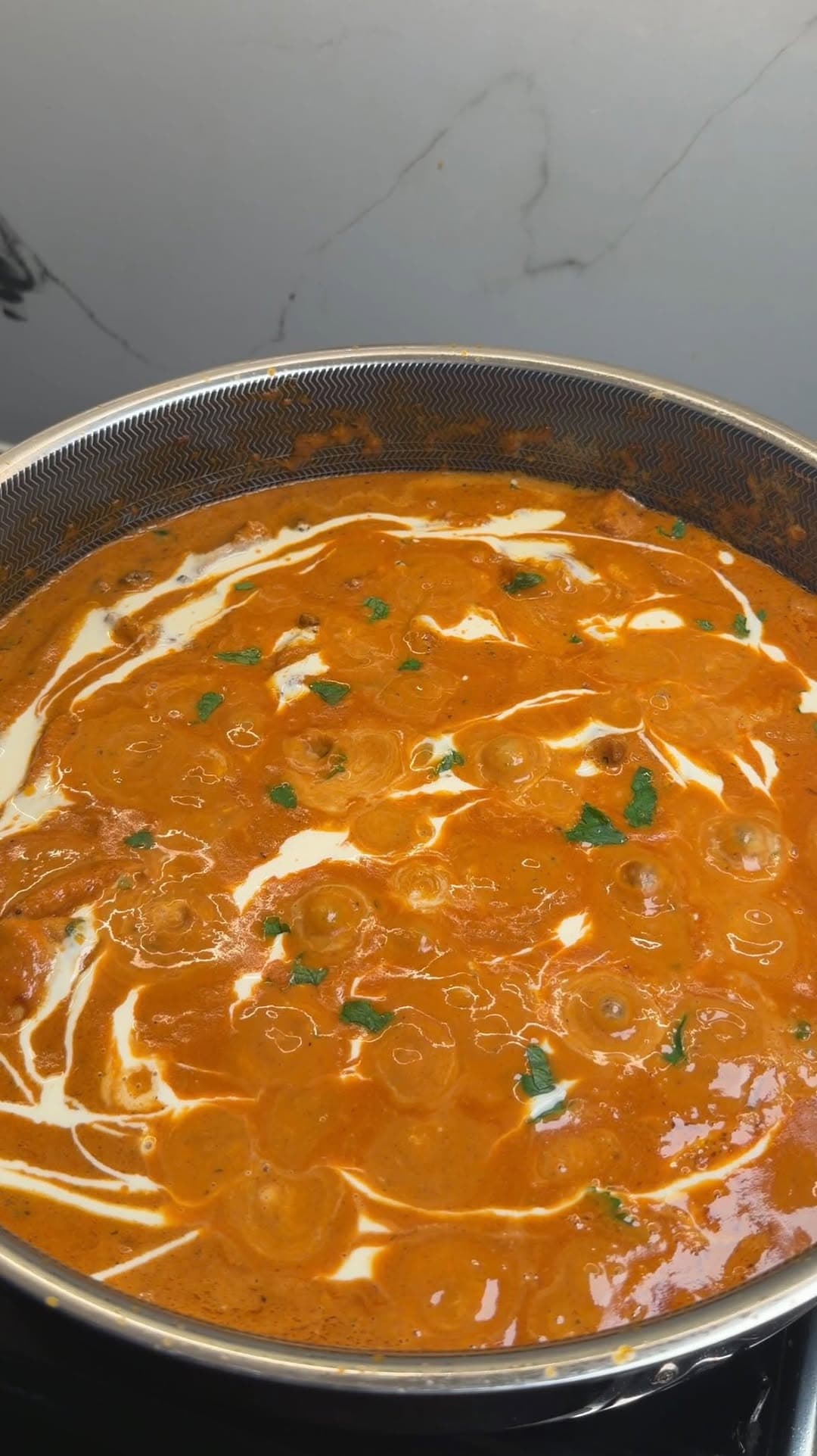 Butter Chicken with Garlic Butter Naan