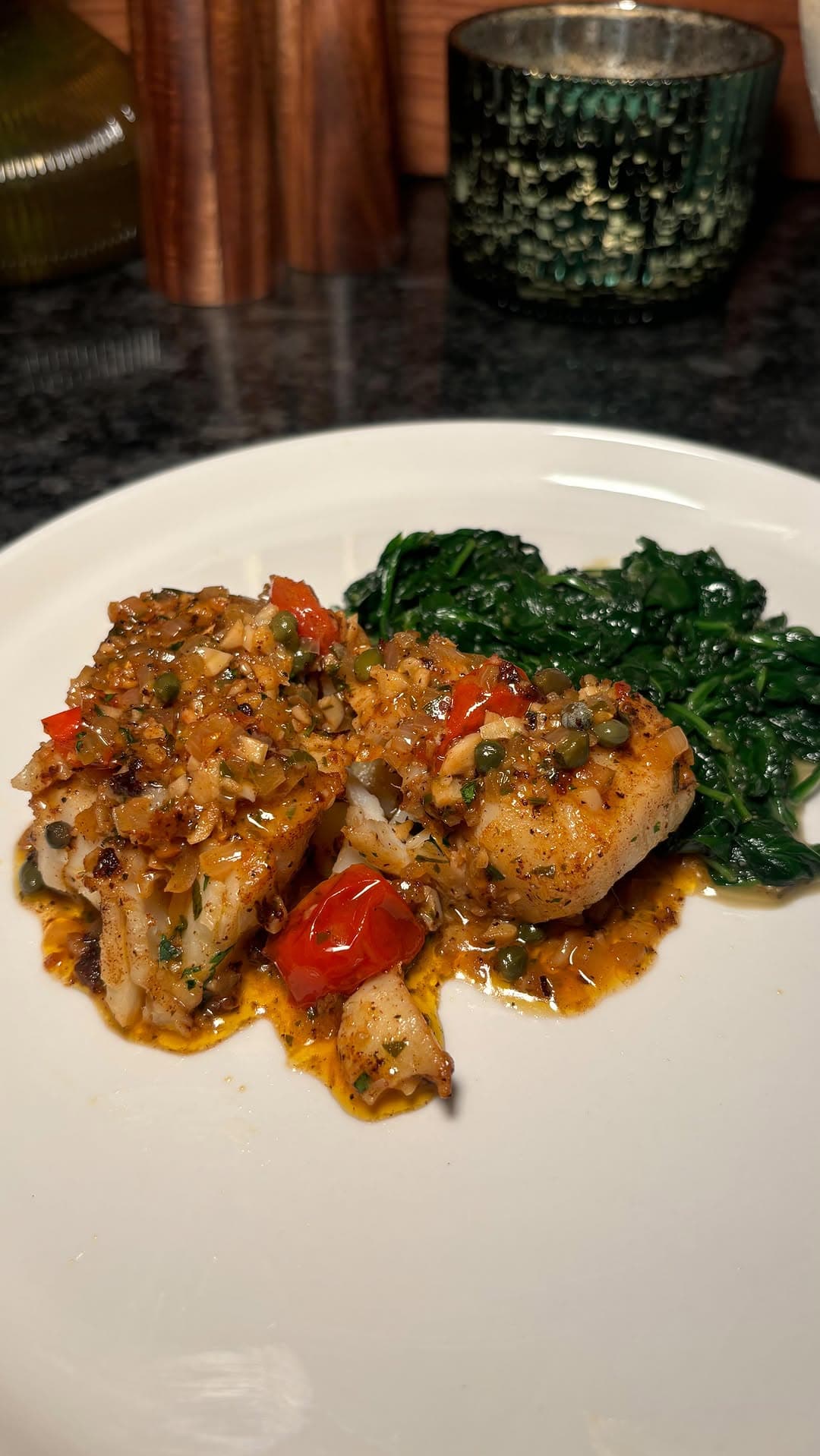 Cod Piccata