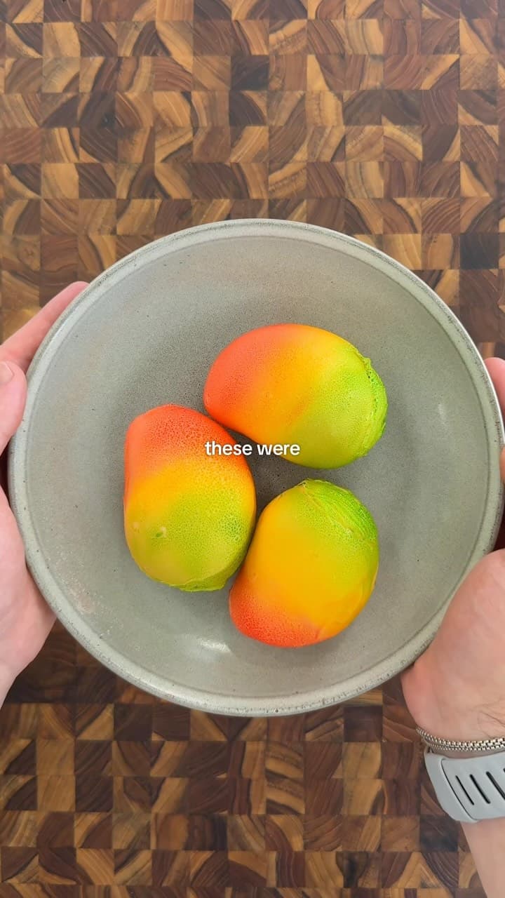 Realistic Mango Pastries