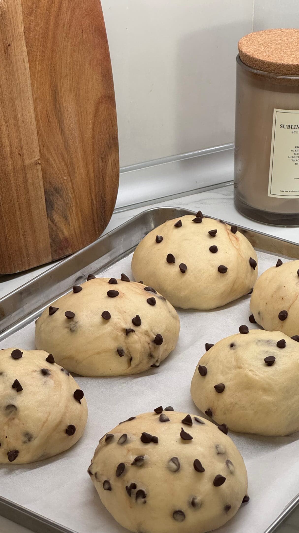 Super saftige Schokobrötchen
