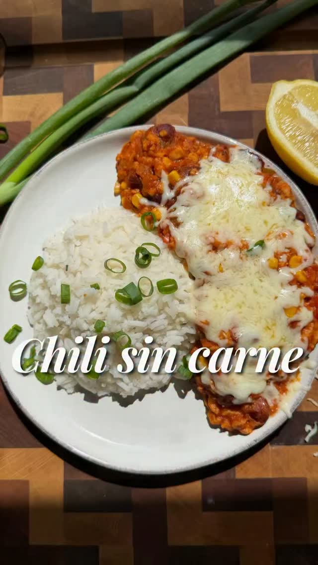 Chili sin carne ultra protéiné