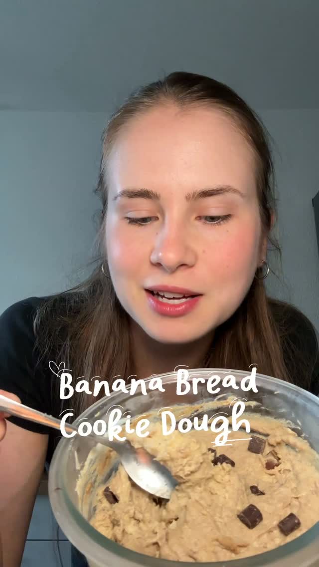 Banana Bread Cookie Dough