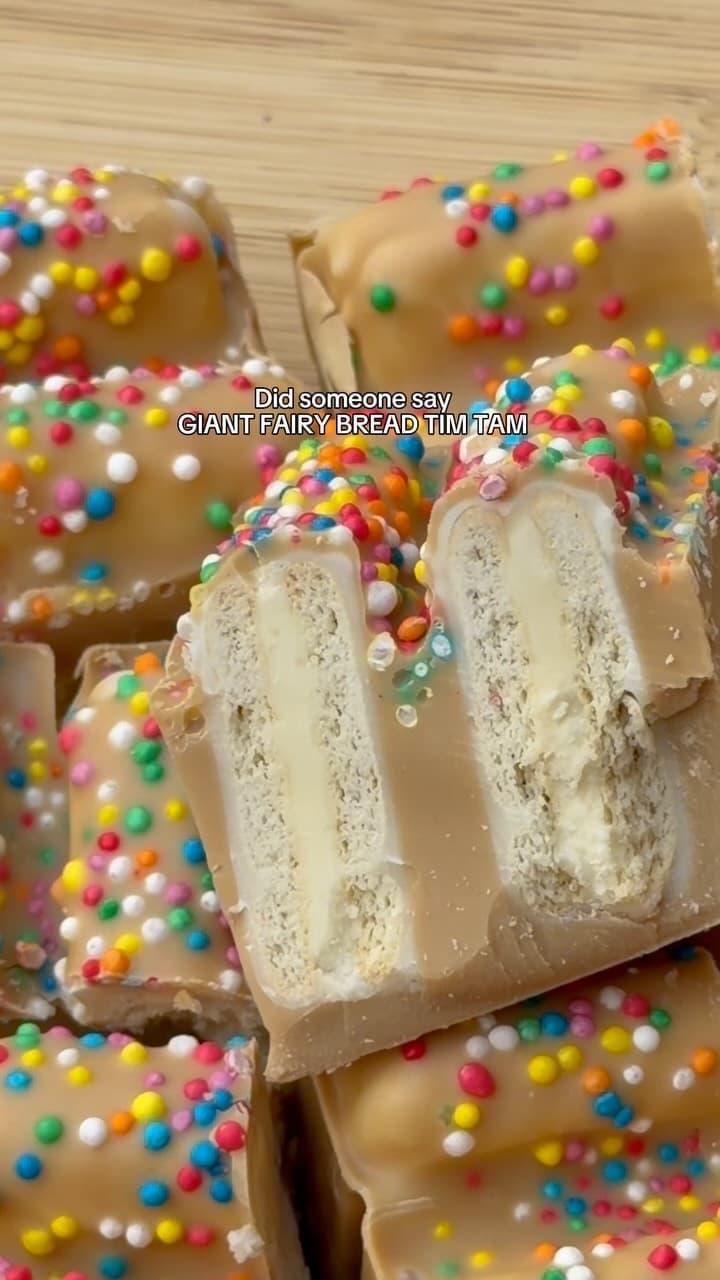 Fairy Bread Tim Tam Hack