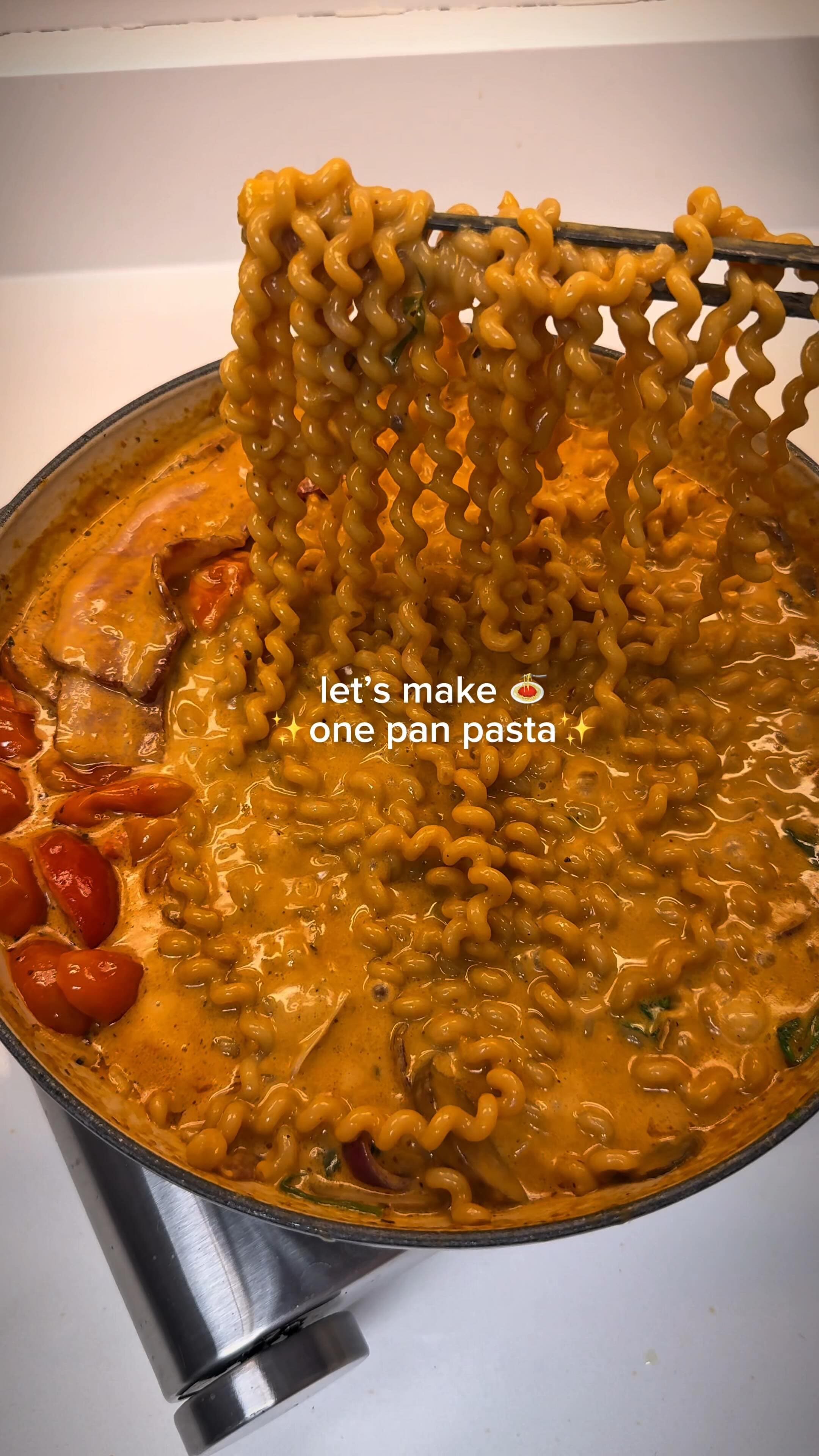 Hailey's One-Pan Creamy Cajun Tomato Pasta