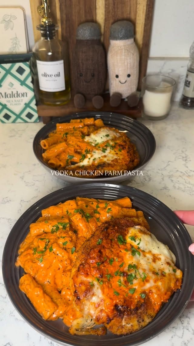 Vodka Chicken Parm Pasta