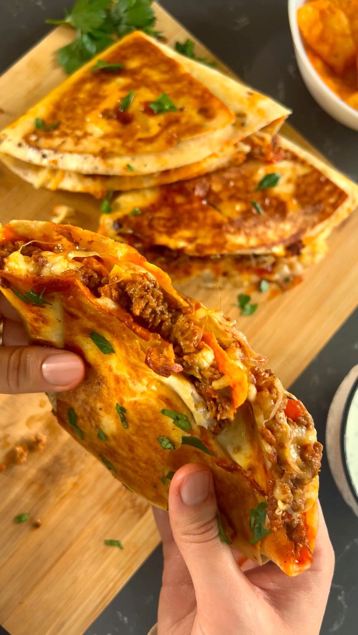 Taco Beef Folded Wrap