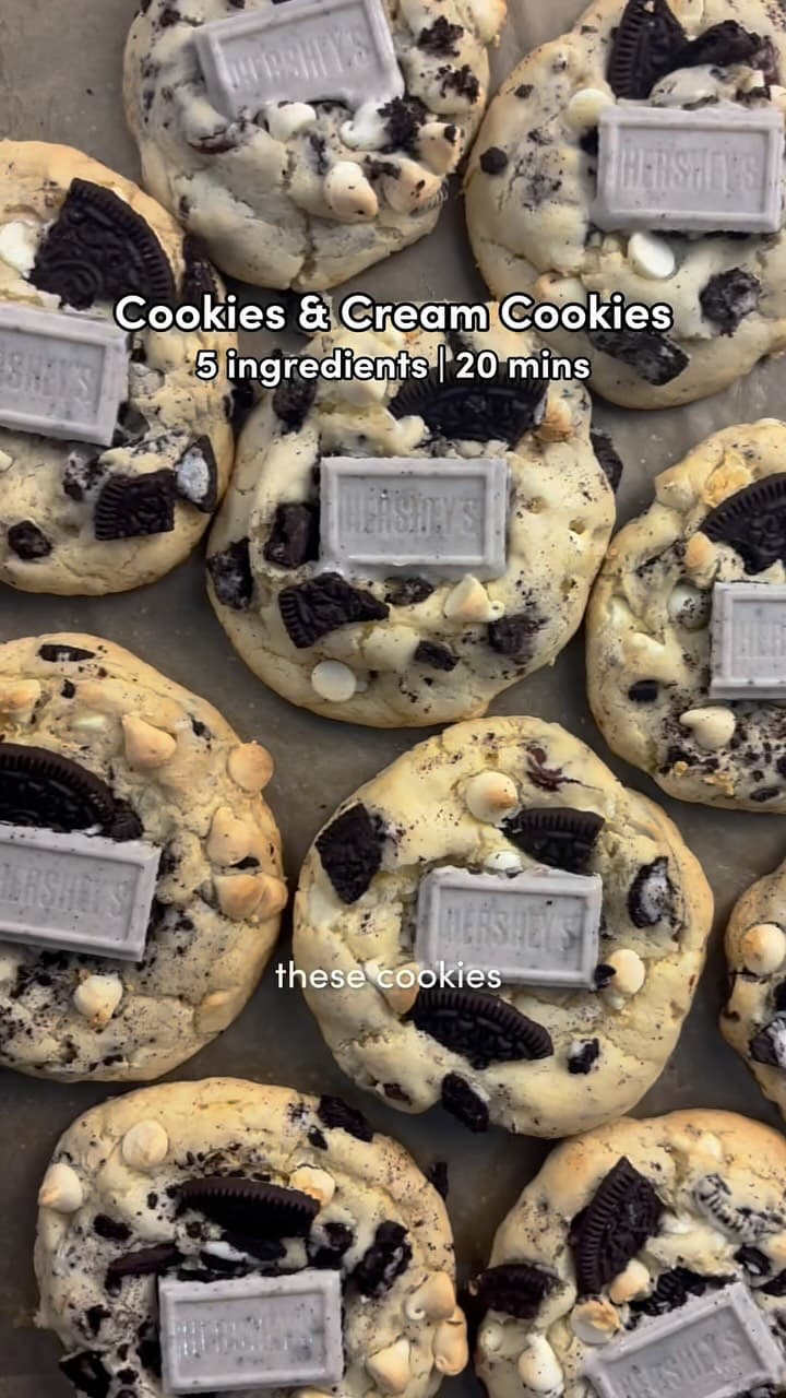 Cookies & Cream Cookies