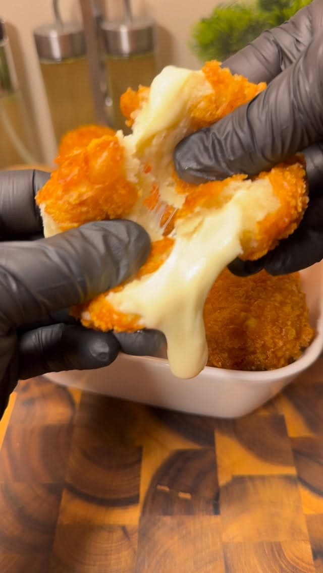 Boules croustillantes au fromage