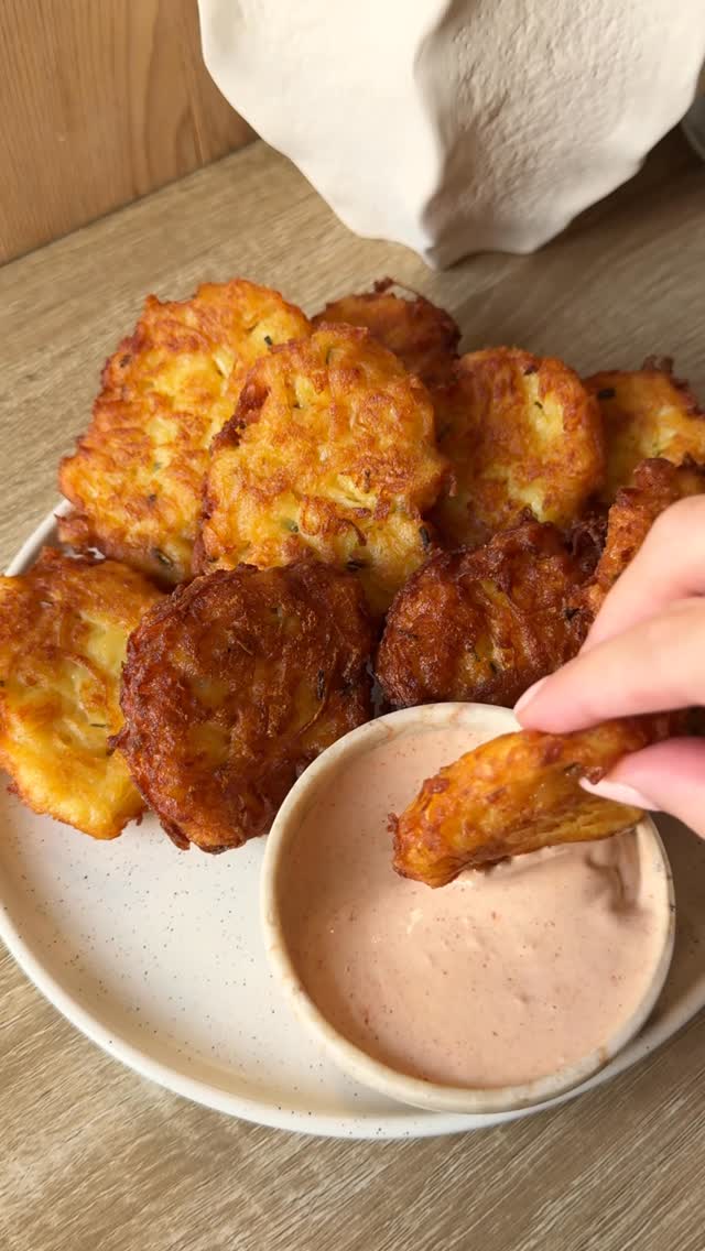 Galettes de pomme de terre au parmesan