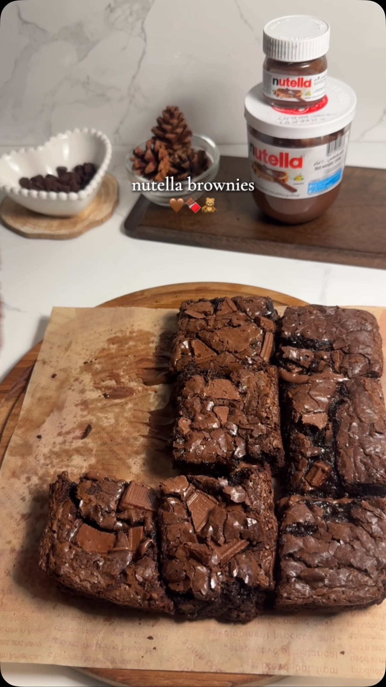 Nutella Brownies