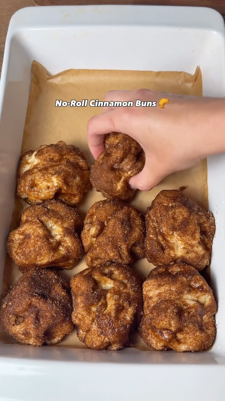 No-Roll Cinnamon Buns