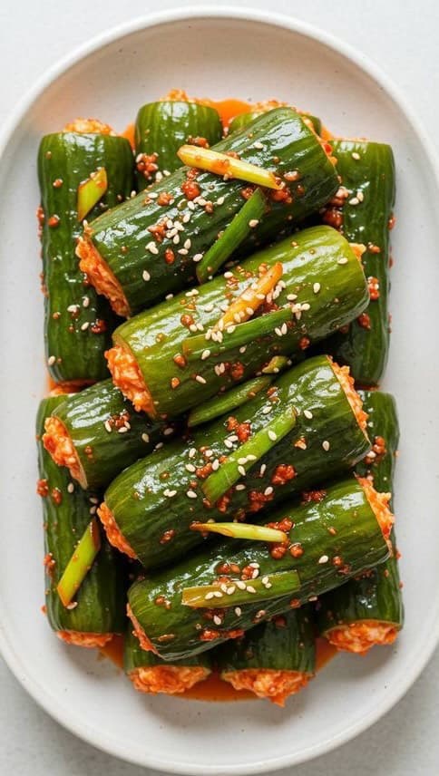 Korean Cucumber Kimchi
