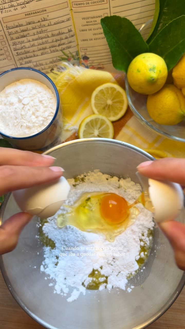 Galletas cheesecake de limón