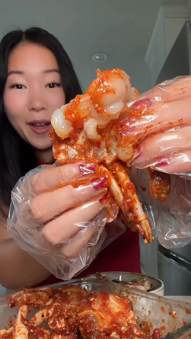 Spicy Raw Marinated Crab