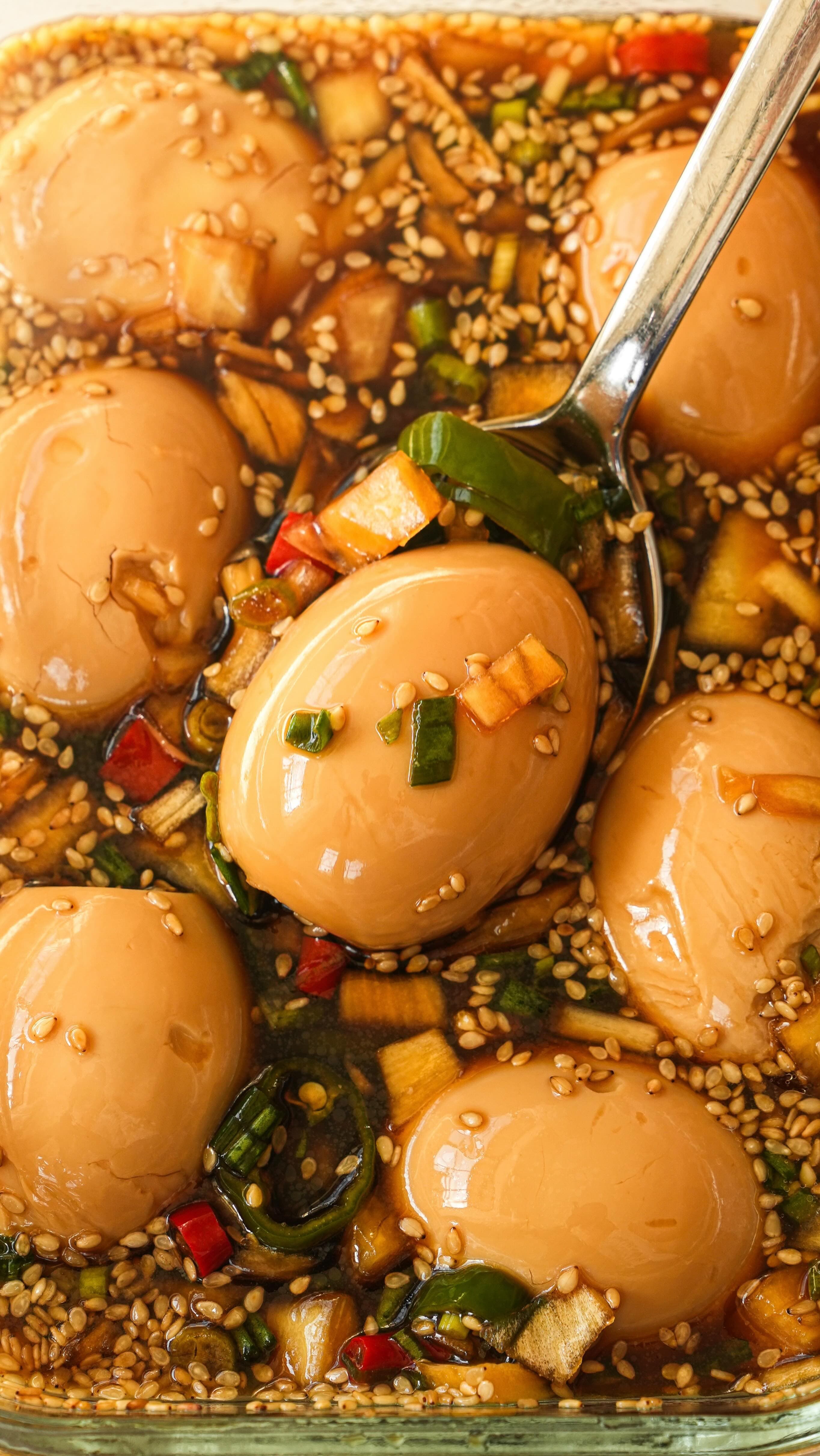Korean Marinated Eggs (Mayak Eggs)