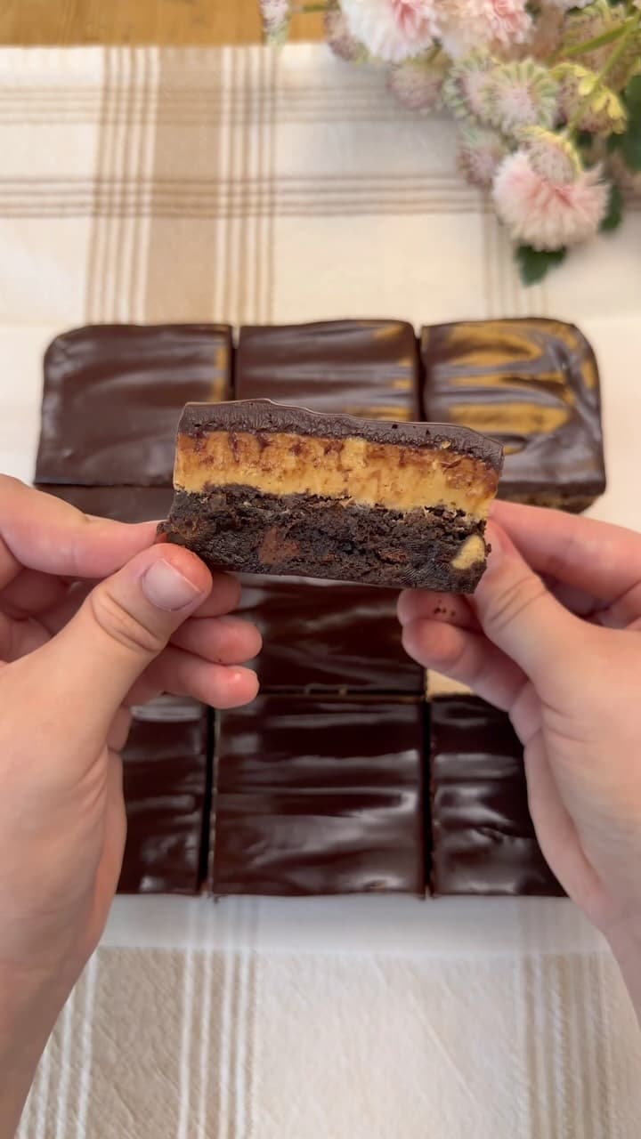 Peanut Butter Chocolate Brownies