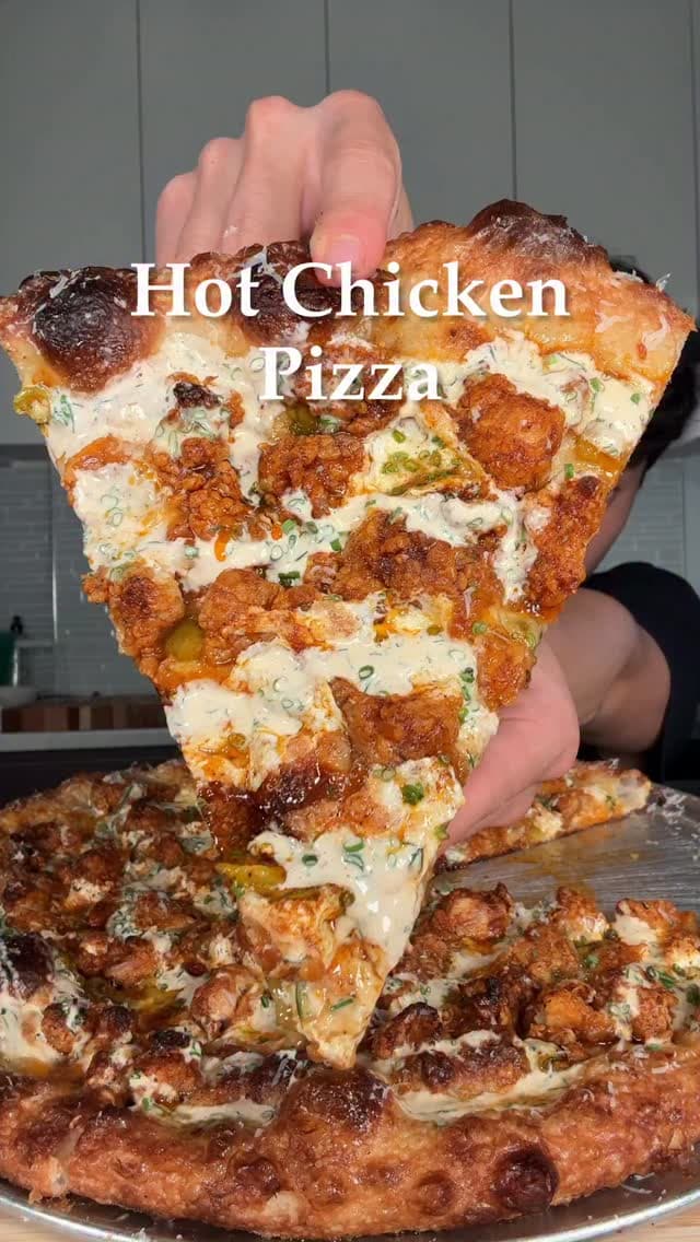Hot Chicken Pizza