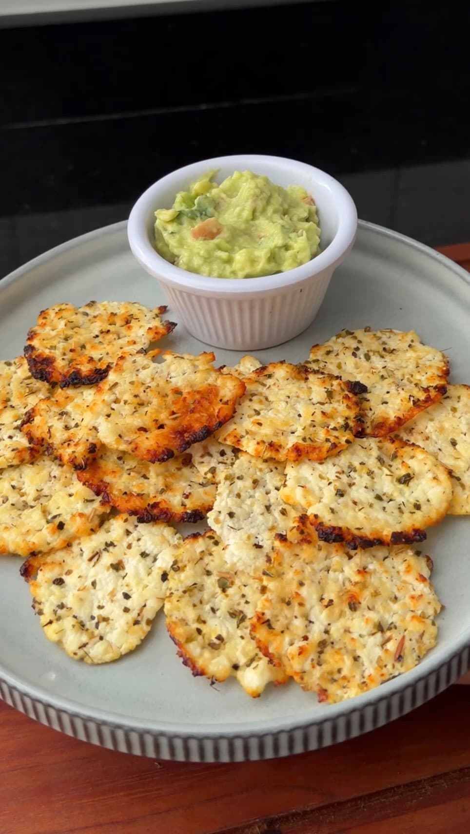 Chips Saludables de Queso Cottage