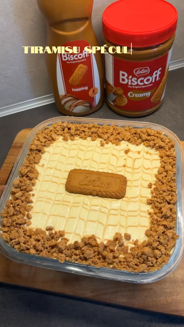 Tiramisu spéculoos