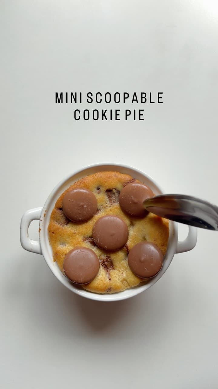 Mini Scoopable Cookie Pie