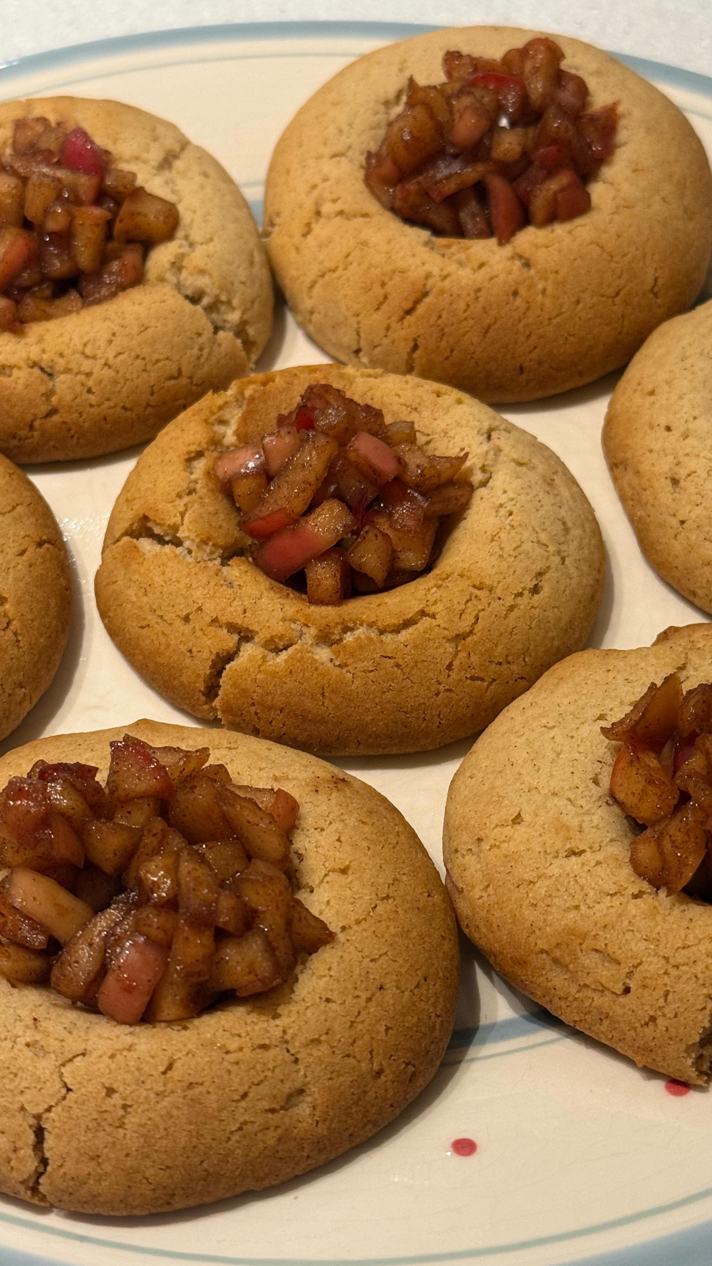 Apple Pie Inspired Cookies