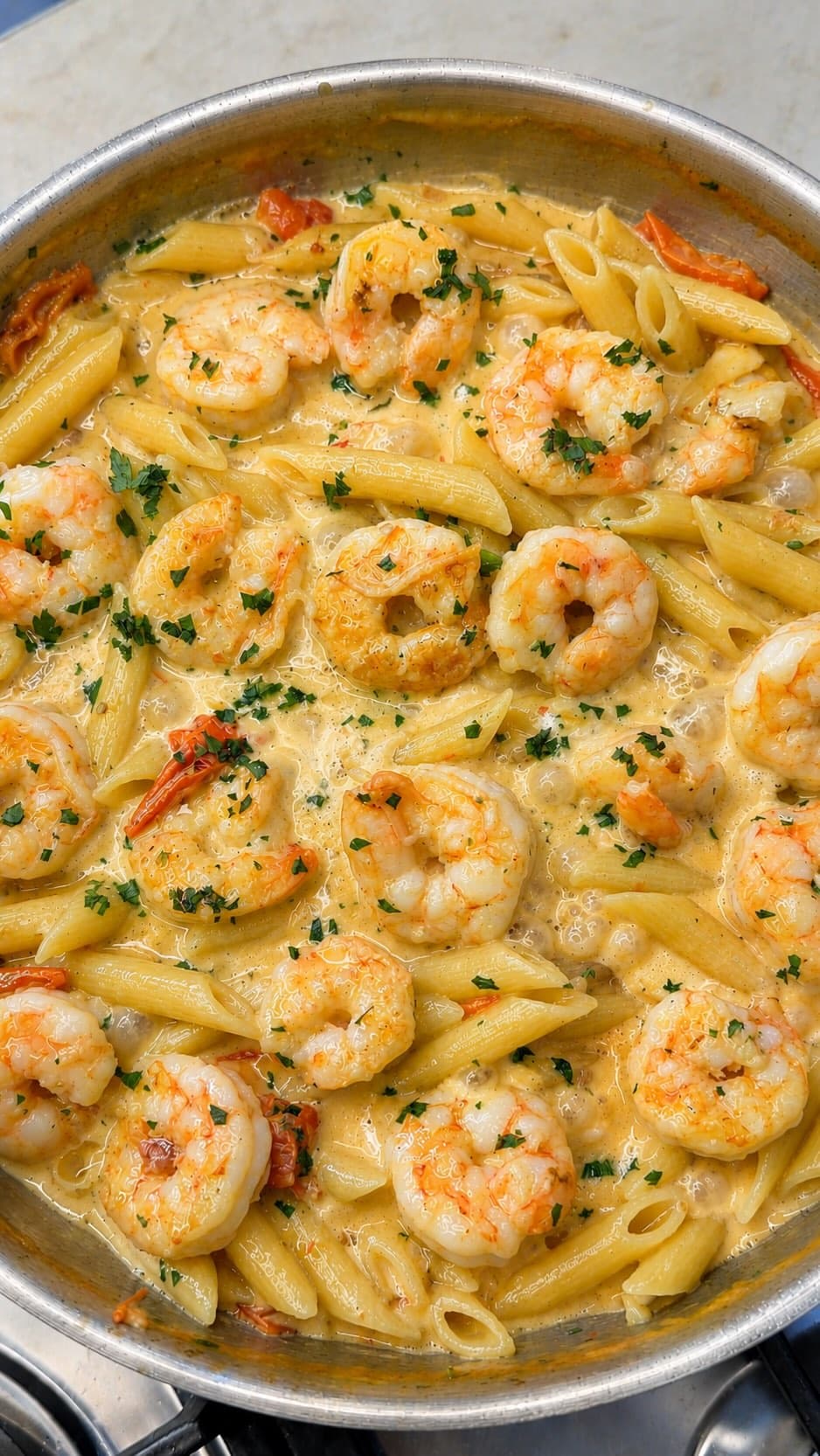 Creamy Shrimp Penne