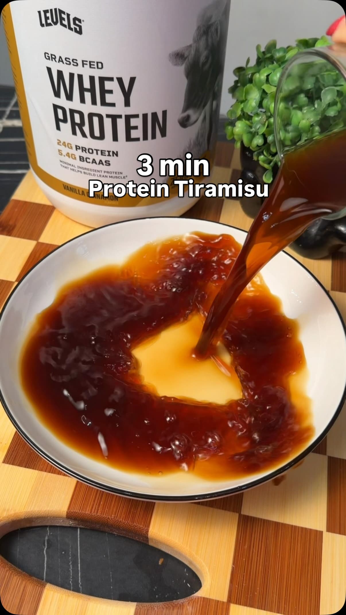 High Protein Tiramisu Rice Cakes