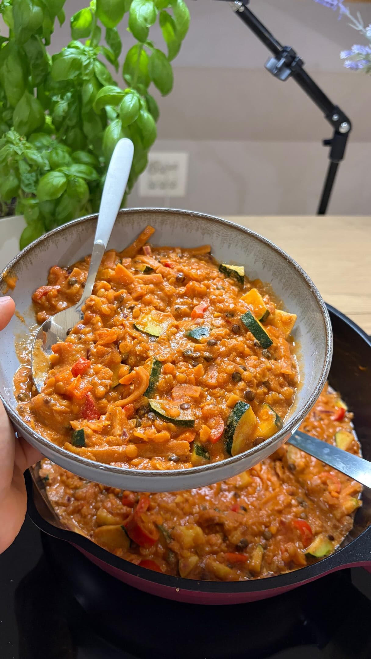 Cremiges Linsencurry