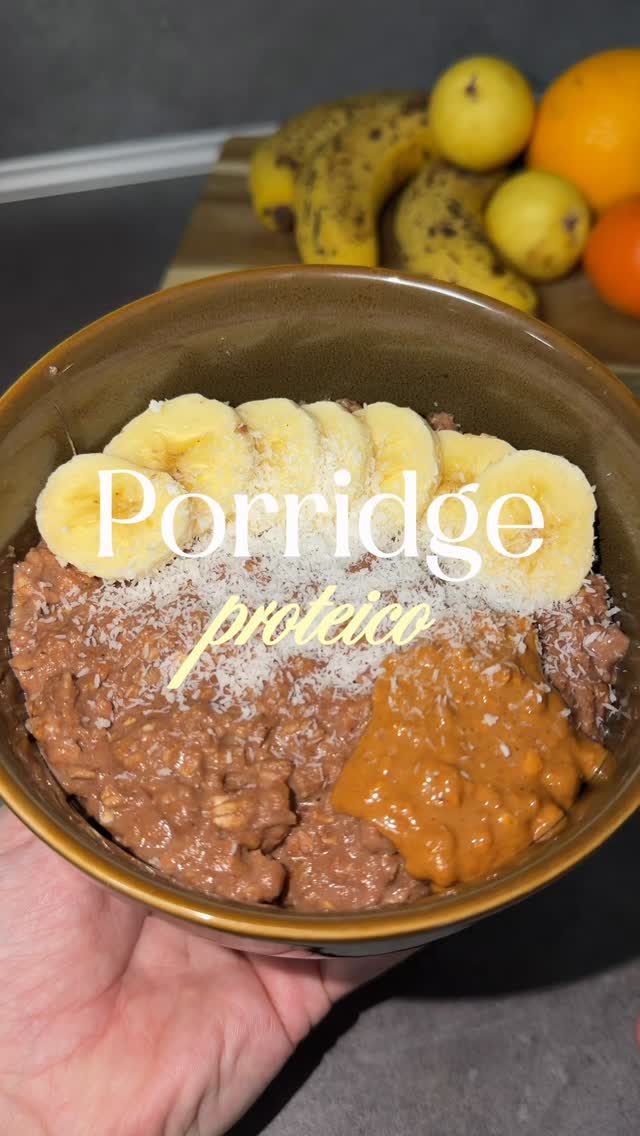 Porridge proteico y súper cremoso en 5 minutos