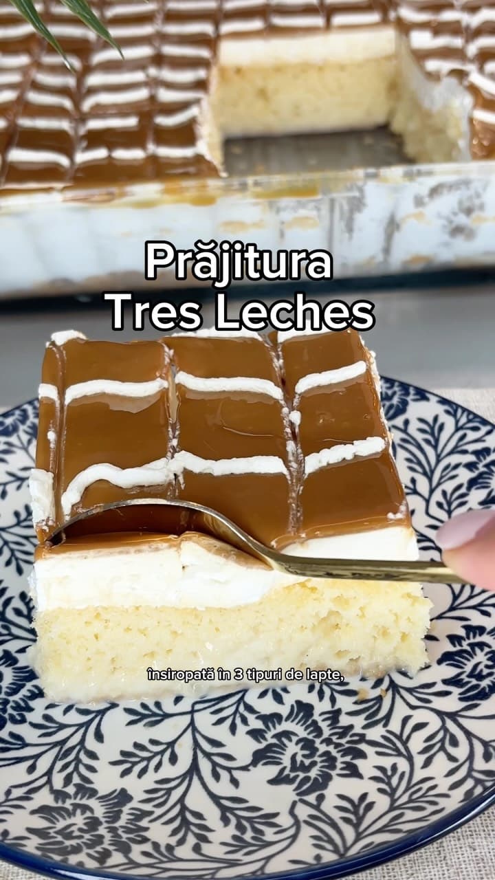 Prăjitură Tres Leches