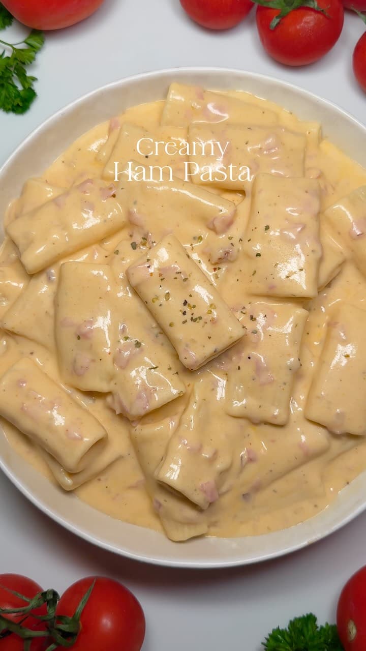 Cremige Schinkenpasta