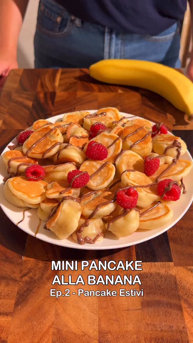 Mini Pancake alla Banana