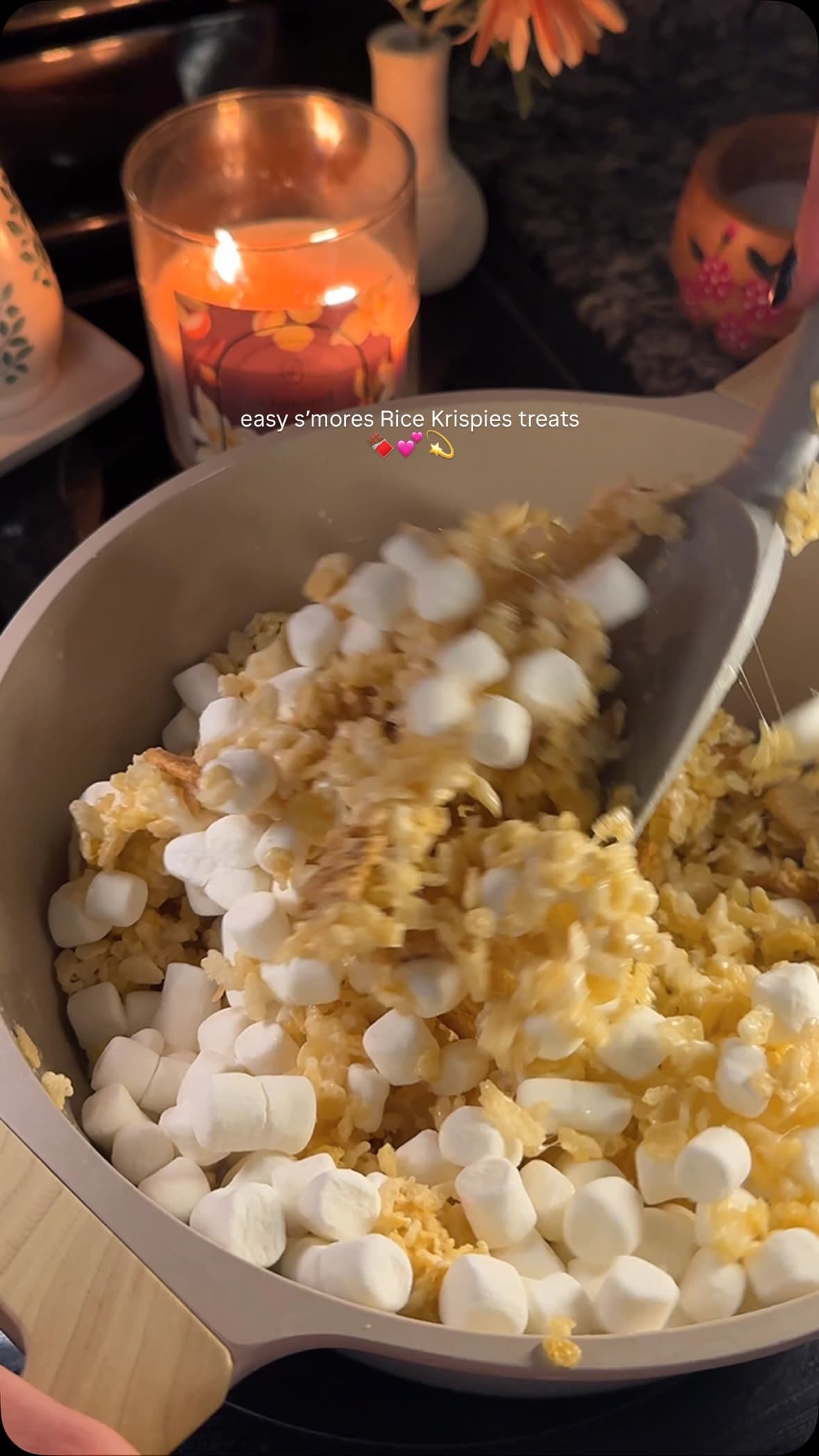 S'mores Rice Krispies treats