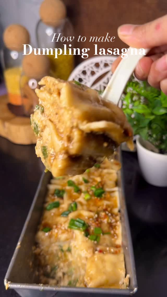 Dumpling Lasagna